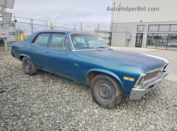 113691W119741 1971 CHEVROLET NOVA Синий 