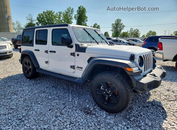 1C4HJXDG6LW201595 2020 JEEP WRANGLER White Դիմացի տեսք