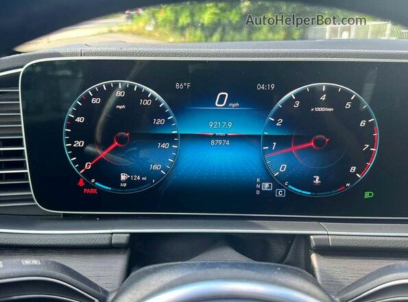 4JGFB4KB4NA715435 2022 MERCEDES-BENZ GLE Black Вид наклейки з VIN-кодом