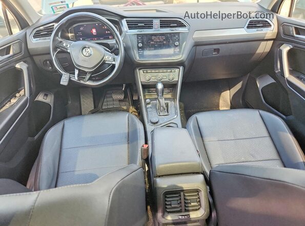 3VV2B7AX7KM200673 2019 VOLKSWAGEN TIGUAN Синий Вид щитка приборов