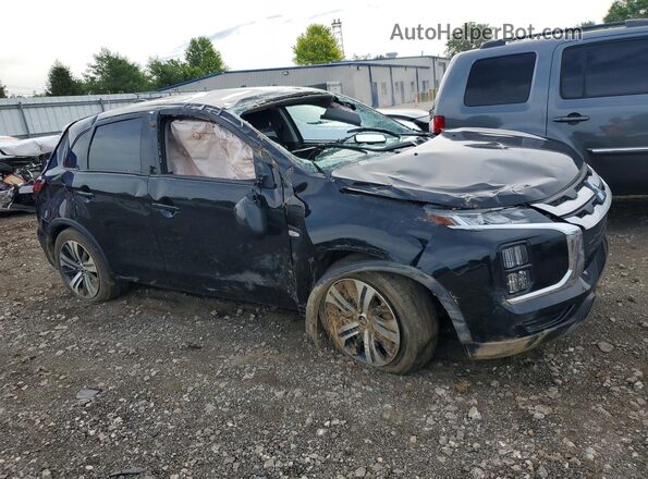 JA4ARUAU8RU017261 2024 MITSUBISHI OUTLANDER Black Przód prawy