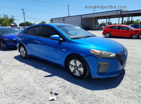 KMHC65LC2HU023746 2017 HYUNDAI IONIQ Blue Դիմացի տեսք