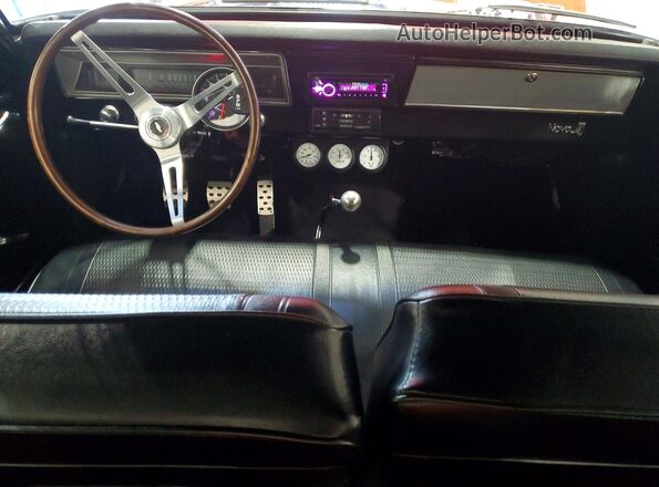 115377W115571 1967 CHEVROLET NOVA Red Dashboard view