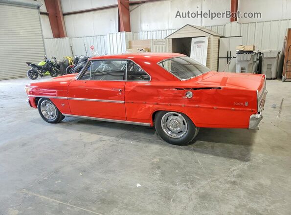 115377W115571 1967 CHEVROLET NOVA Red Rear left