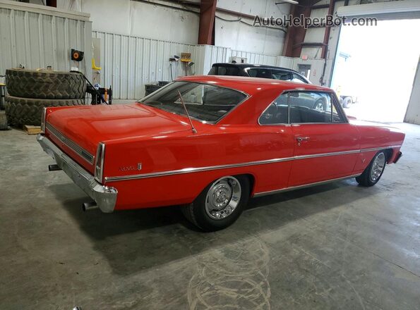 115377W115571 1967 CHEVROLET NOVA Red Rear right