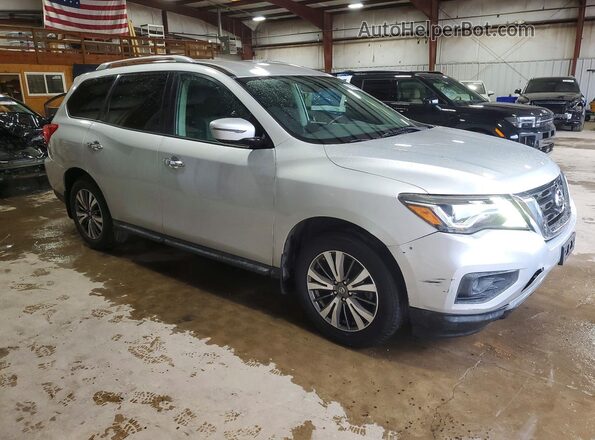 5N1DR2MNXHC606162 2017 NISSAN PATHFINDER Silver Вид спереду