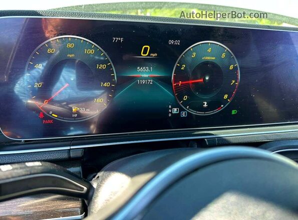 4JGFB4KB1LA025476 2020 MERCEDES-BENZ GLE Silver Սարքավորումների վահանակի տեսք
