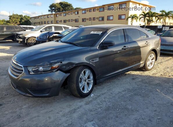 1FAHP2D86HG113468 2017 FORD TAURUS Gray Rear left