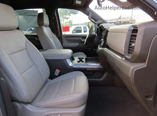 2GC4YPEY4R1267354 2024 CHEVROLET SILVERADO Gray Rear view