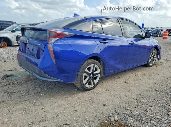 JTDKARFU9G3519710 2016 TOYOTA PRIUS Blue Delantero derecho