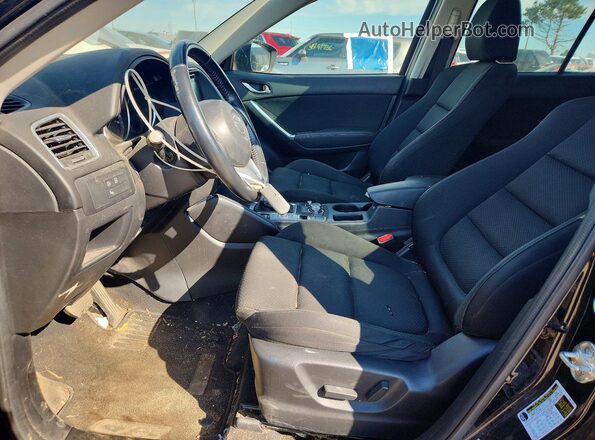 JM3KE4CY4G0770156 2016 MAZDA CX-5 Black Widok deski rozdzielczej