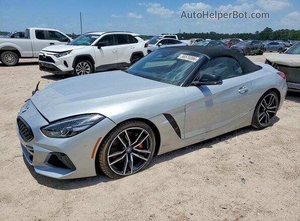 WBAHF9C06MWX22560 2021 BMW Z4 Silver Հետևի ձախ