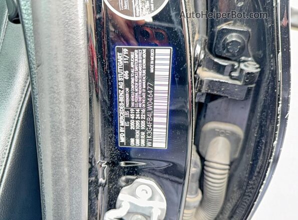 W1K3G4FB4LW046477 2020 MERCEDES-BENZ A Черный Вид задней части салона