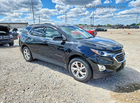 2GNAXTEX2J6343321 2018 CHEVROLET EQUINOX Черный Вид спереди