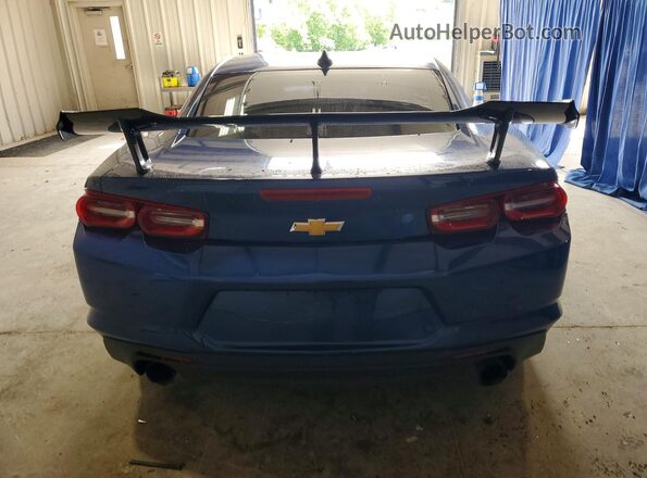1G1FB1RX8K0155384 2019 CHEVROLET CAMARO Blue Widok wnętrza z przodu