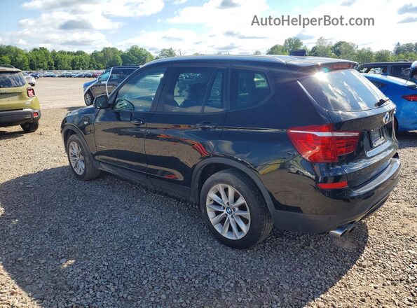 5UXWX9C51H0D99287 2017 BMW X3 Black Tył prawy
