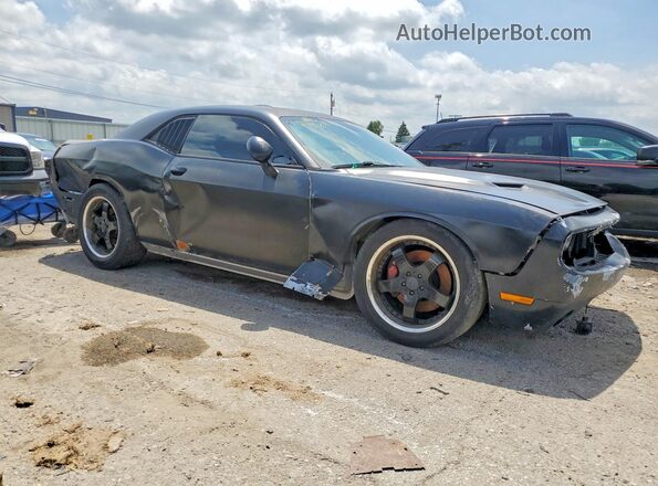 2C3CDZFJ7GH331772 2016 DODGE CHALLENGER Black Դիմացի տեսք