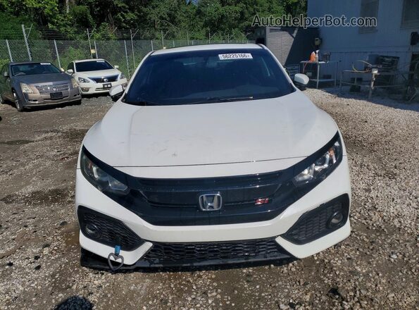 2HGFC3A50KH753279 2019 HONDA CIVIC White უკანა ხედი