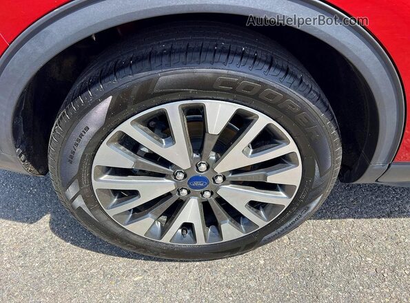 1FMCU0DZXLUA46311 2020 FORD ESCAPE Red Vista interior trasera