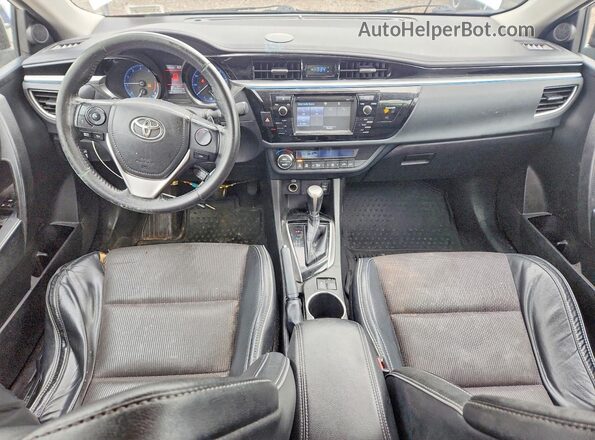 5YFBURHE5GP566608 2016 TOYOTA COROLLA White Սարքավորումների վահանակի տեսք