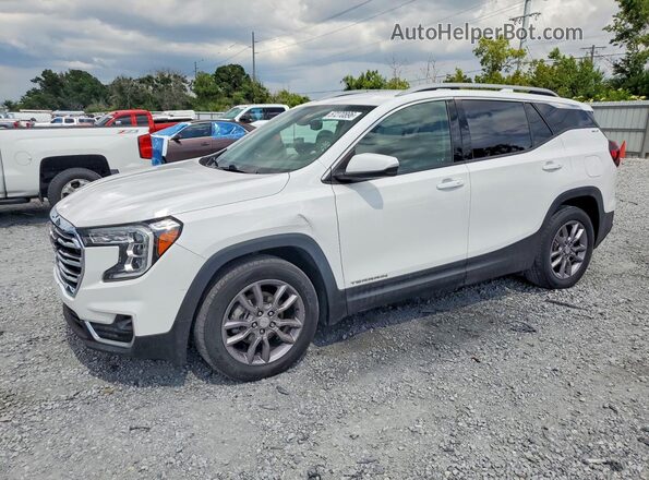 3GKALPEG2PL103142 2023 GMC TERRAIN Белый Задняя левая четверть