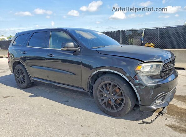 1C4SDHCT7GC440663 2016 DODGE DURANGO Черный Вид спереди