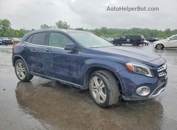 WDCTG4GB6KU003546 2019 MERCEDES-BENZ GLA Blue Front view