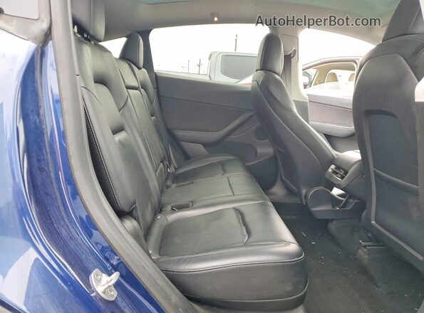 7SAYGDEEXNF429524 2022 TESLA MODEL Blue 