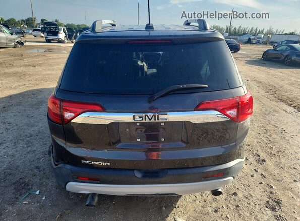 1GKKNMLS5HZ225556 2017 GMC ACADIA Gray წინა სალონის ხედი