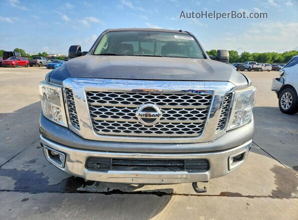 1N6BA1F14HN516885 2017 NISSAN TITAN Gray უკანა ხედი
