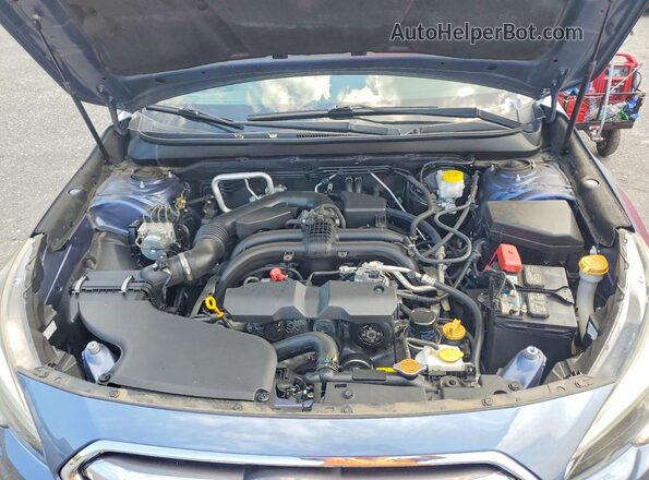 4S4BSAKC3J3333756 2018 SUBARU OUTBACK Blue ძრავის განყოფილების ხედი