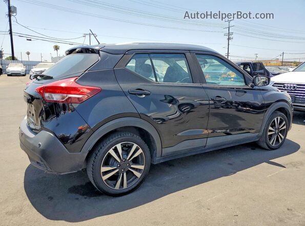 3N1CP5CV4LL479675 2020 NISSAN KICKS Черный Передняя правая четверть