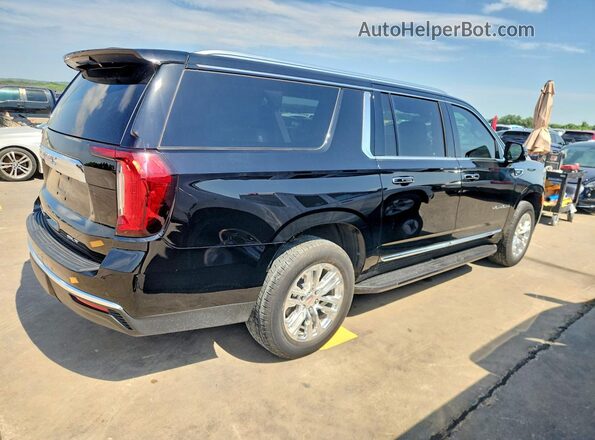 1GKS1GKD9NR275050 2022 GMC YUKON Черный Передняя правая четверть