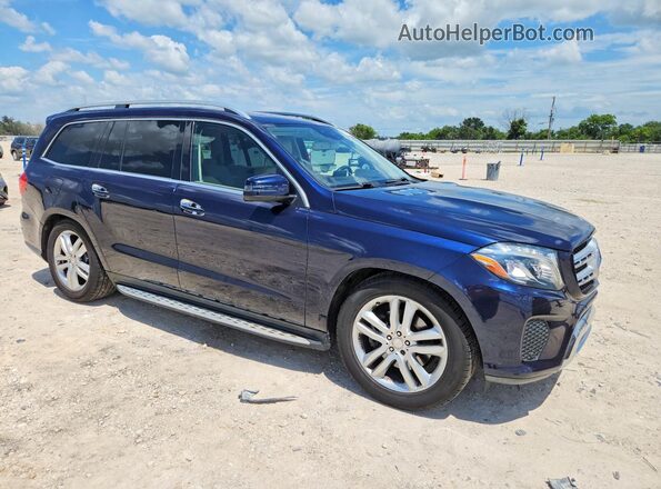 4JGDF6EEXHA829635 2017 MERCEDES-BENZ GLS Blue Դիմացի տեսք
