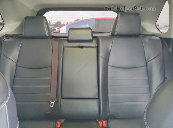 JTMB6RFV3PD083067 2023 TOYOTA RAV4 Black Rear interior view