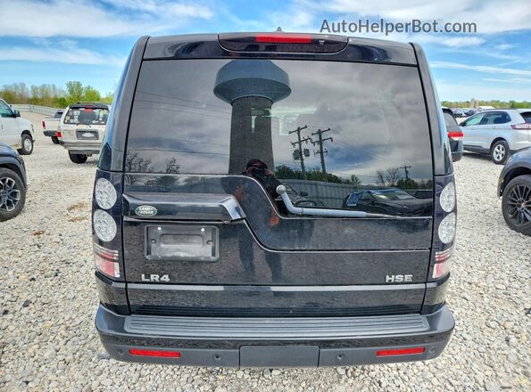 SALAG2V65GA808169 2016 LAND ROVER LR4 Black Вид салону спереду
