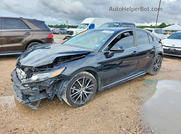 4T1G11AK4MU612343 2021 TOYOTA CAMRY Black 