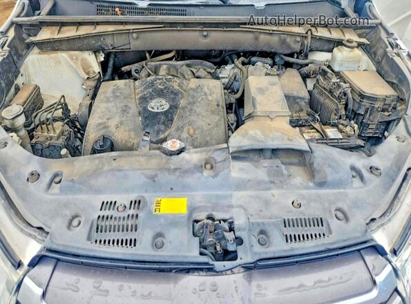 5TDZZRFHXKS308274 2019 TOYOTA HIGHLANDER White VIN կոդի պիտակի տեսք