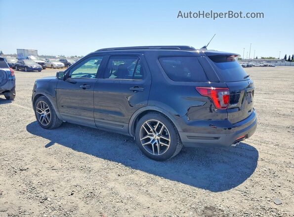 1FM5K8GT1JGC49202 2018 FORD EXPLORER Черный 