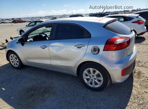 KNADM5A32G6621580 2016 KIA RIO Silver Tył prawy