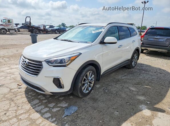 KM8SMDHF1HU206067 2017 HYUNDAI SANTA Белый 