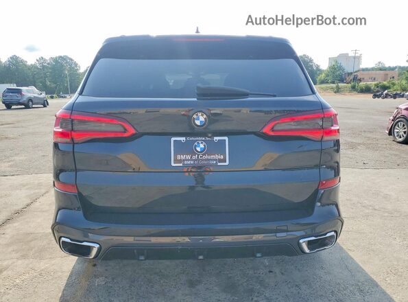 5UXCR6C54KLL36649 2019 BMW X5 Black Front interior view