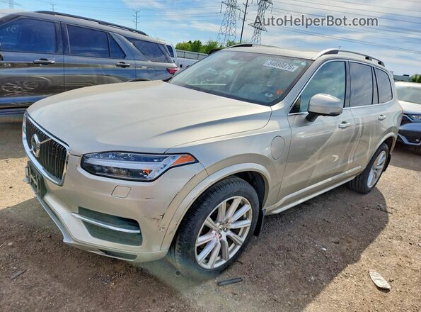YV4BC0PK7G1053108 2016 VOLVO XC90 Cream Rear left