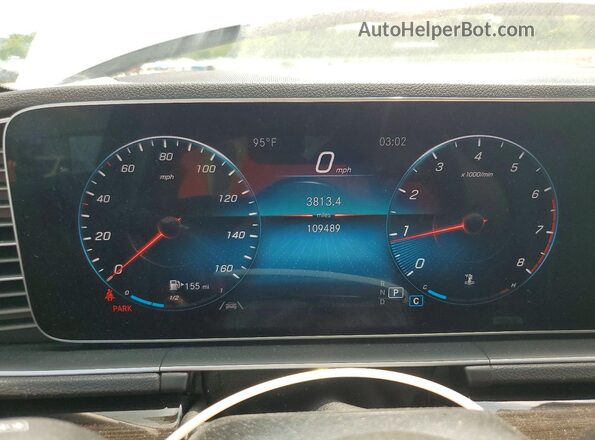 4JGFB4KB8LA013308 2020 MERCEDES-BENZ GLE White Widok tylnych siedzeń