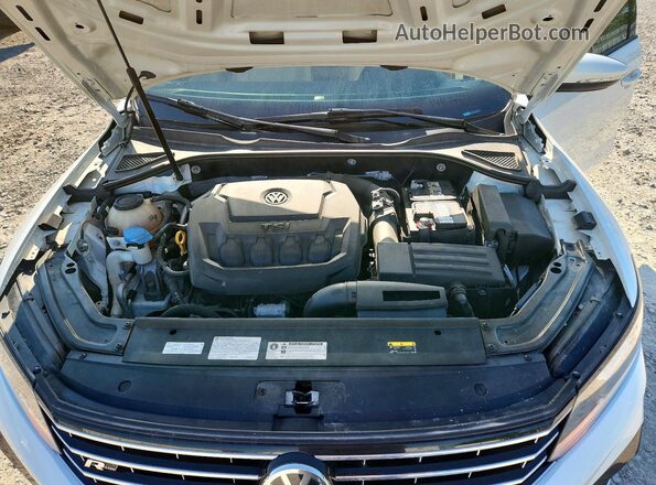 1VWAA7A39JC036706 2018 VOLKSWAGEN PASSAT White ძრავის განყოფილების ხედი