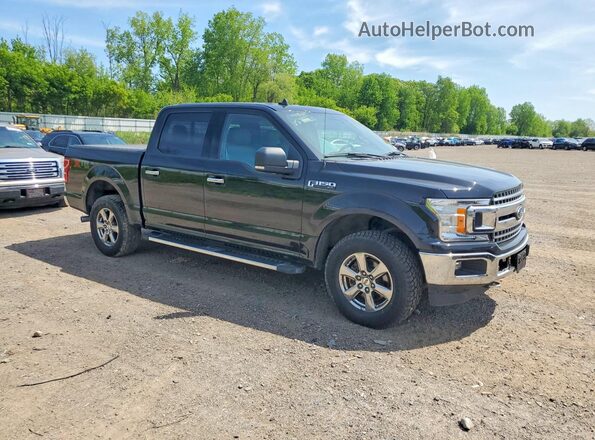 1FTEW1E48KFC20962 2019 FORD F150 Black Vista frontal
