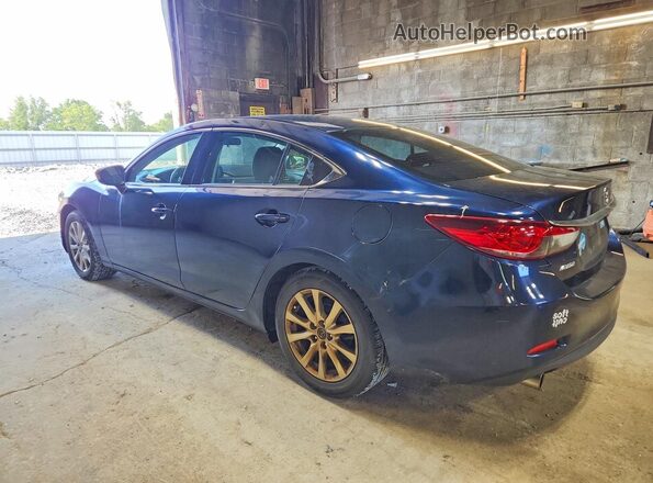 JM1GJ1U57G1411567 2016 MAZDA 6 Blue Tył prawy