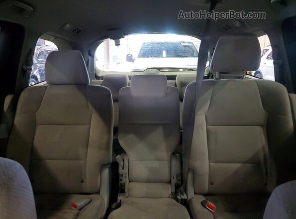 5FNRL5H35GB123444 2016 HONDA ODYSSEY Серебряный Вид задней части салона