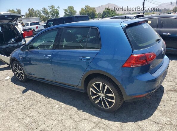 3VW217AU9GM037701 2016 VOLKSWAGEN GOLF Синий 