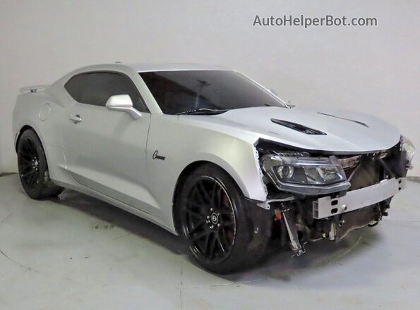 1G1FF1R78H0160369 2017 CHEVROLET CAMARO Silver Задня ліва чверть